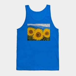 Sunflower Trio Tank Top